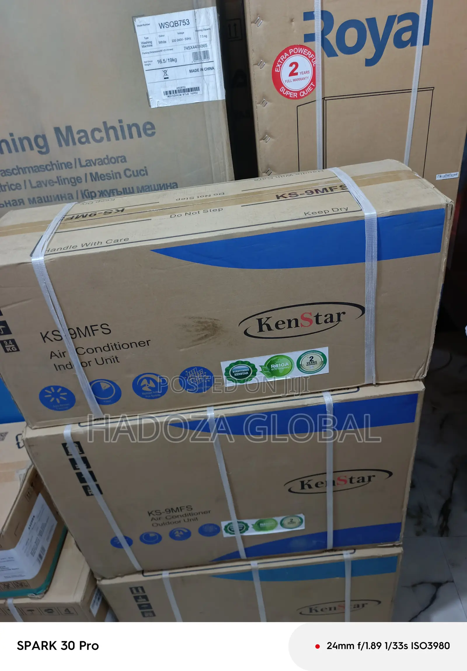 Kenstar Wall Mounted 1hp Split Aircon