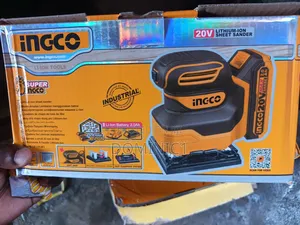 Ingco 20v Lithium-ion Sheet Sander