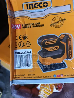 Ingco 20v Lithium-ion Sheet Sander
