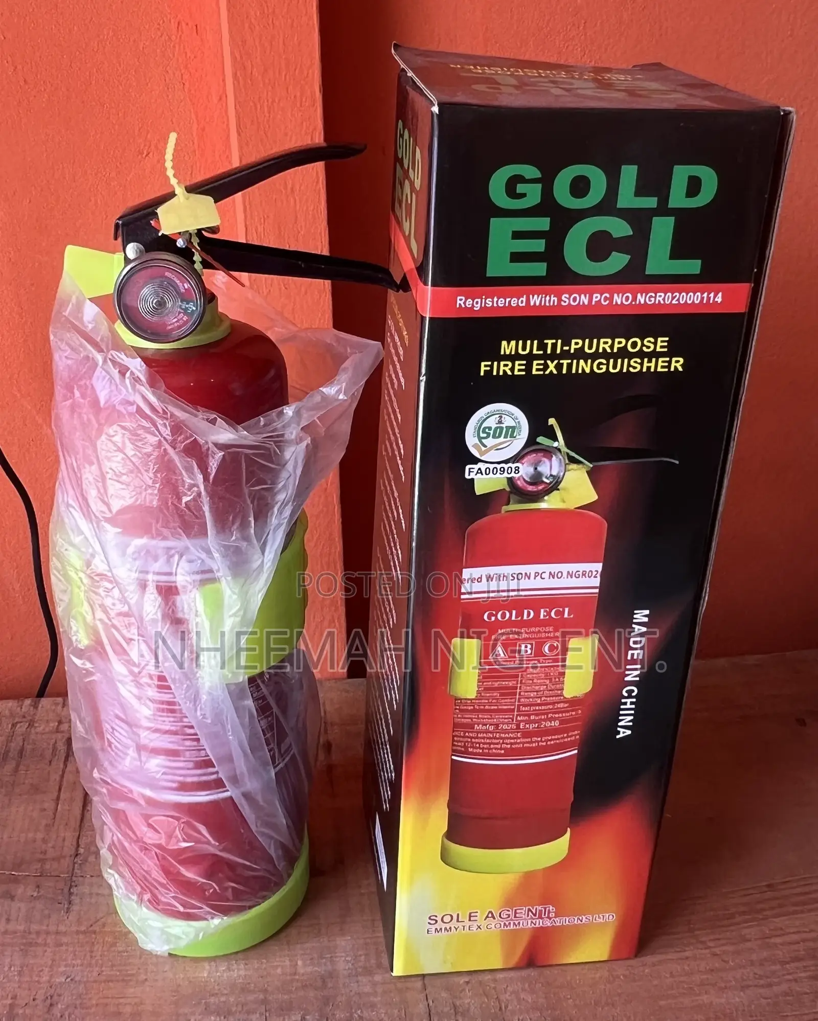 1kg Dcp Fire Extinguisher