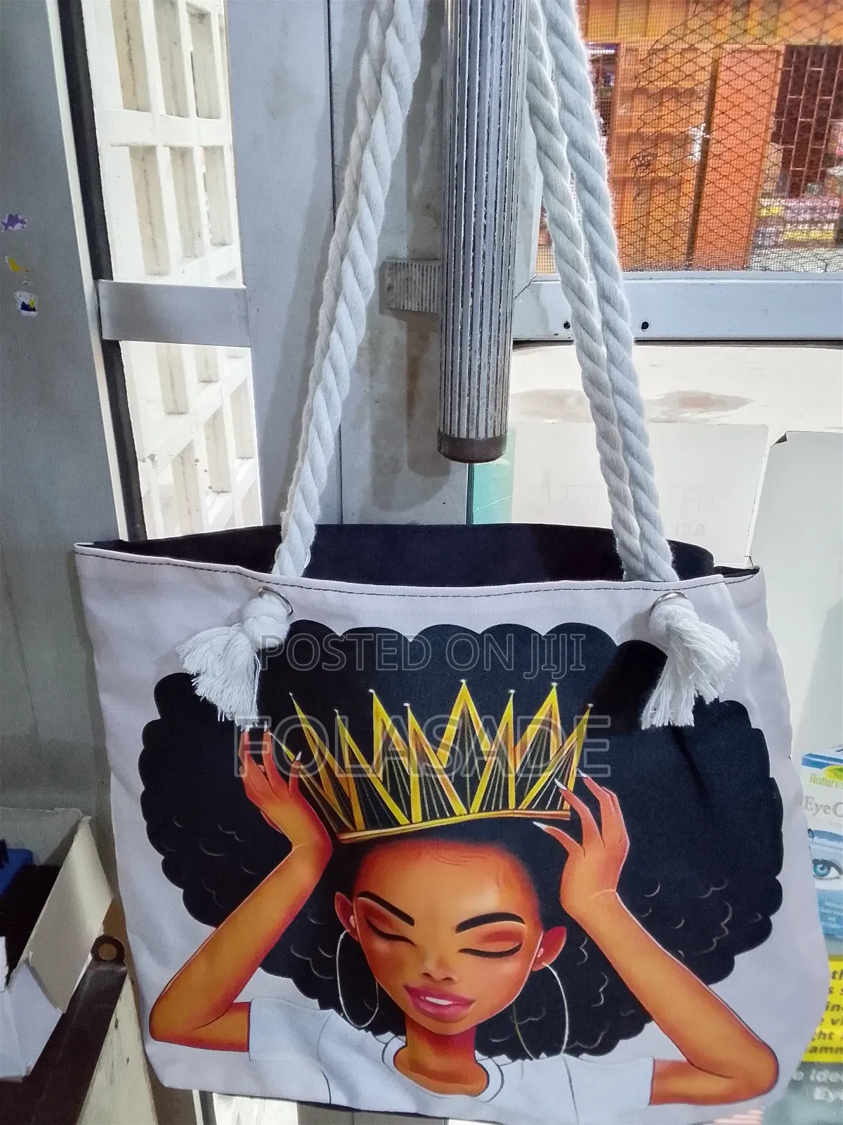 Facial Tote Bag