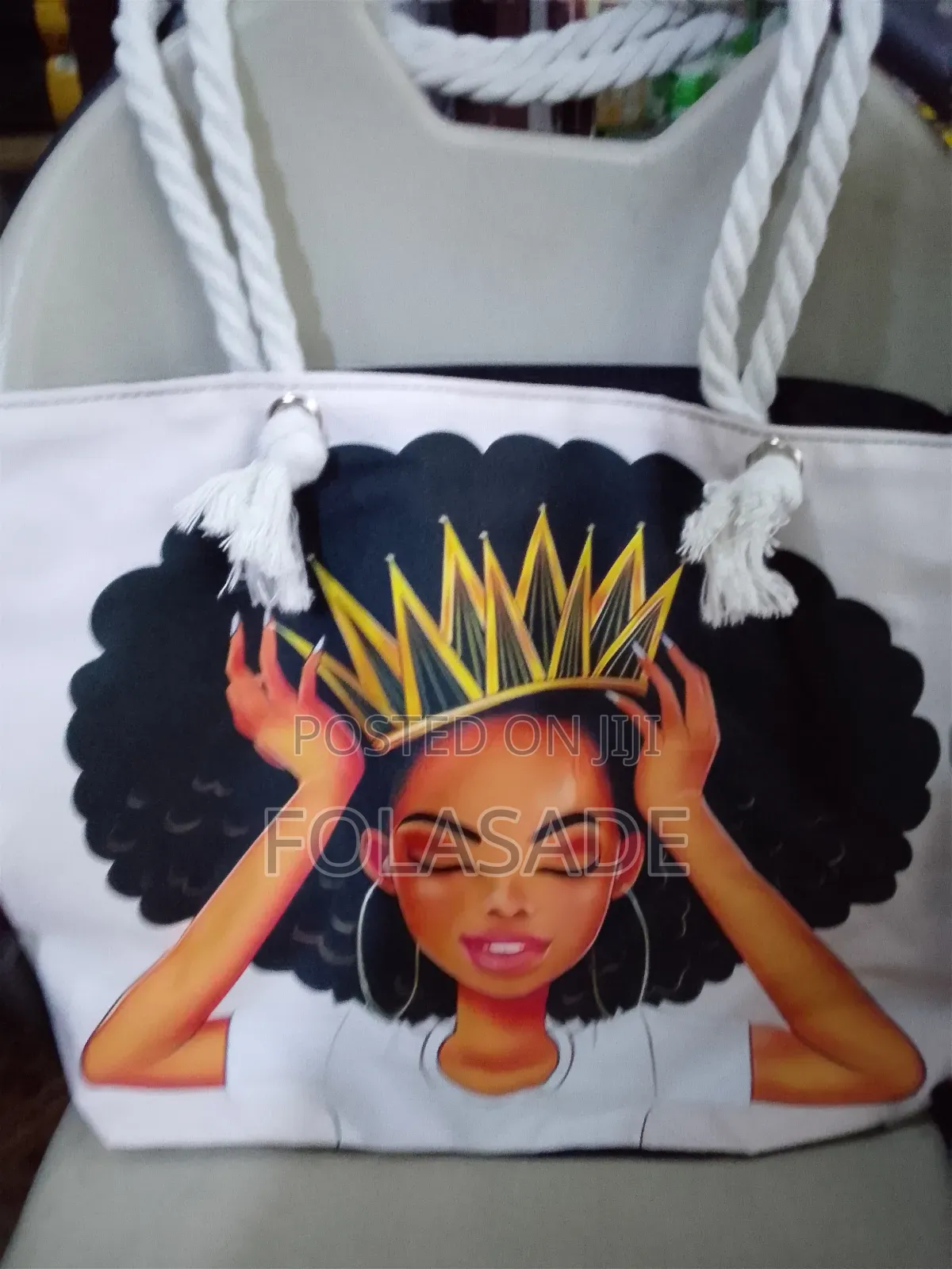 Facial Tote Bag