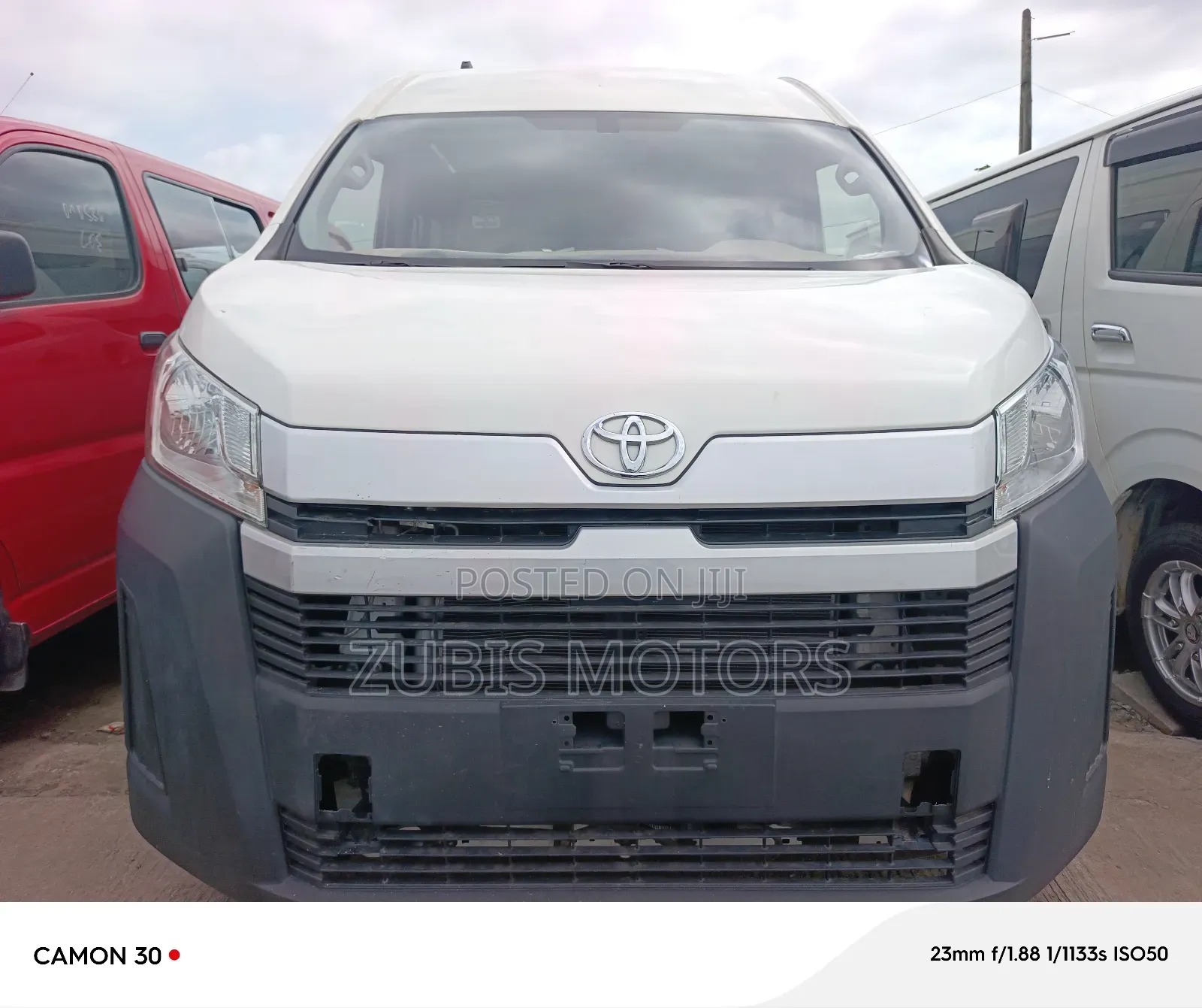 Toyota HiAce 2023 White