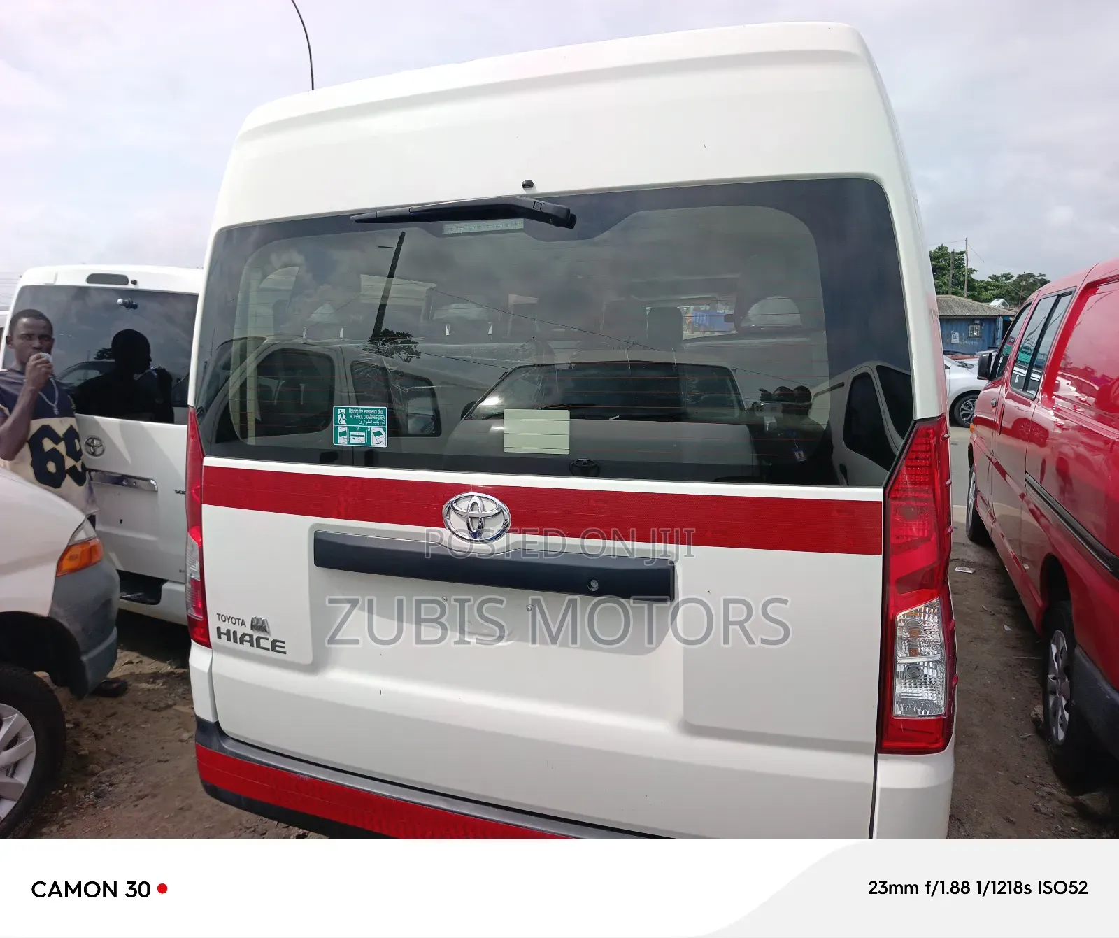 Toyota HiAce 2023 White