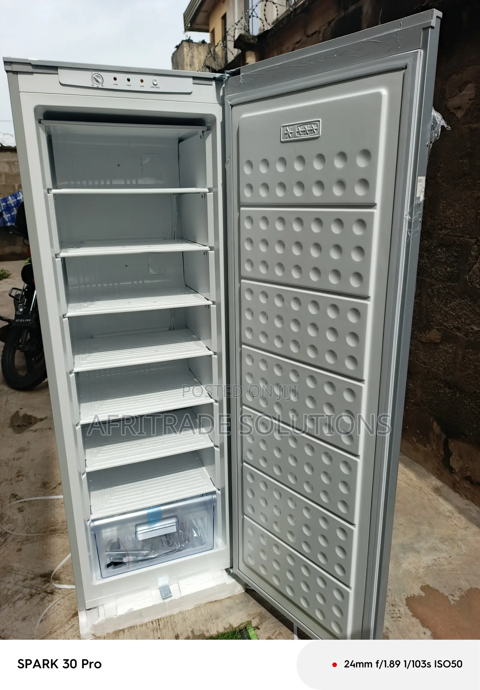 Haier Thermocool 235l Upright Freezer for Home Use