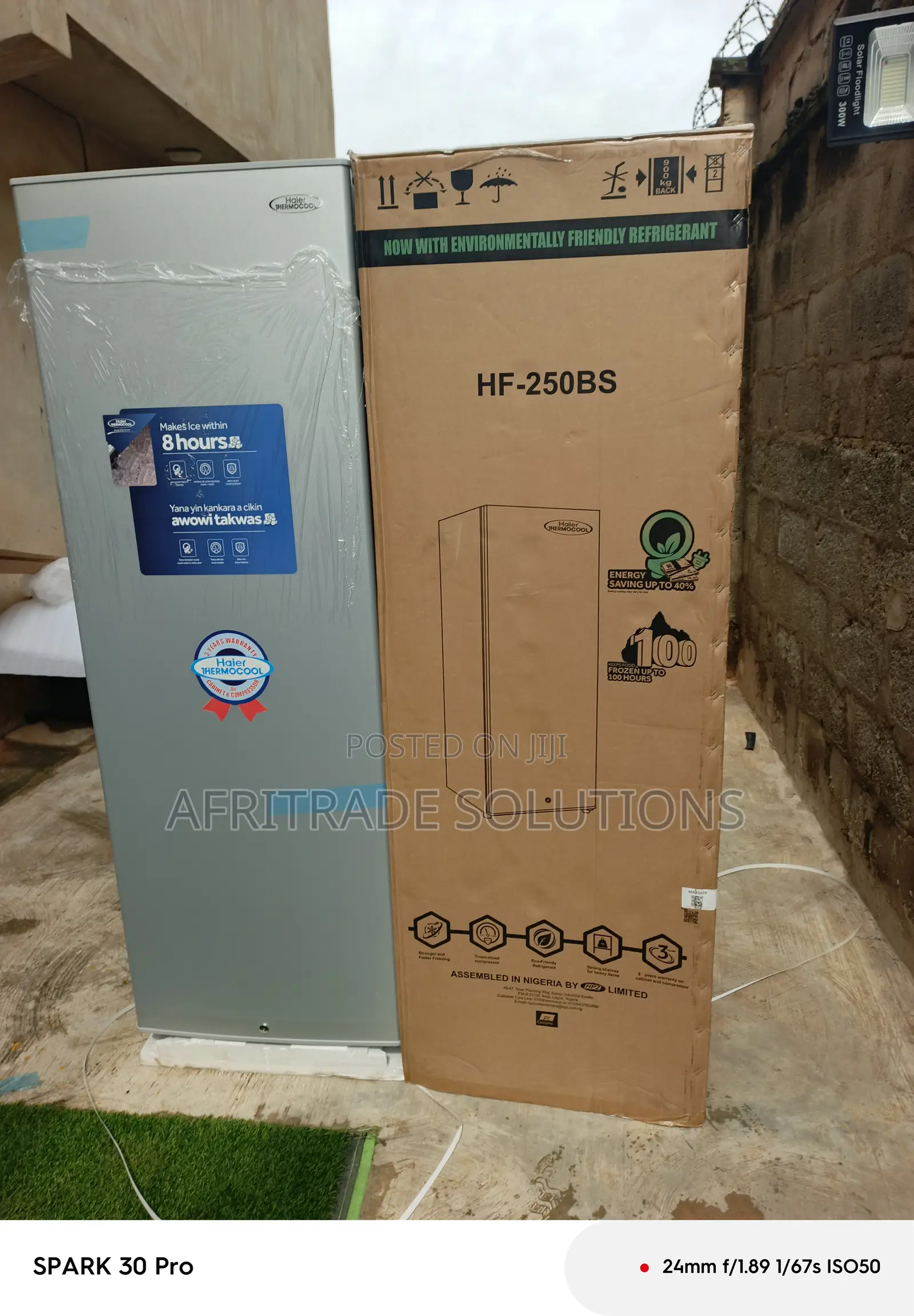 Haier Thermocool 235l Upright Freezer – Quick Cooling System