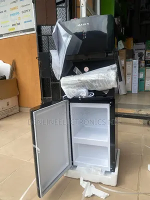 Brand New Black Color Maxi 3 Taps Water Dispenser With Chiller