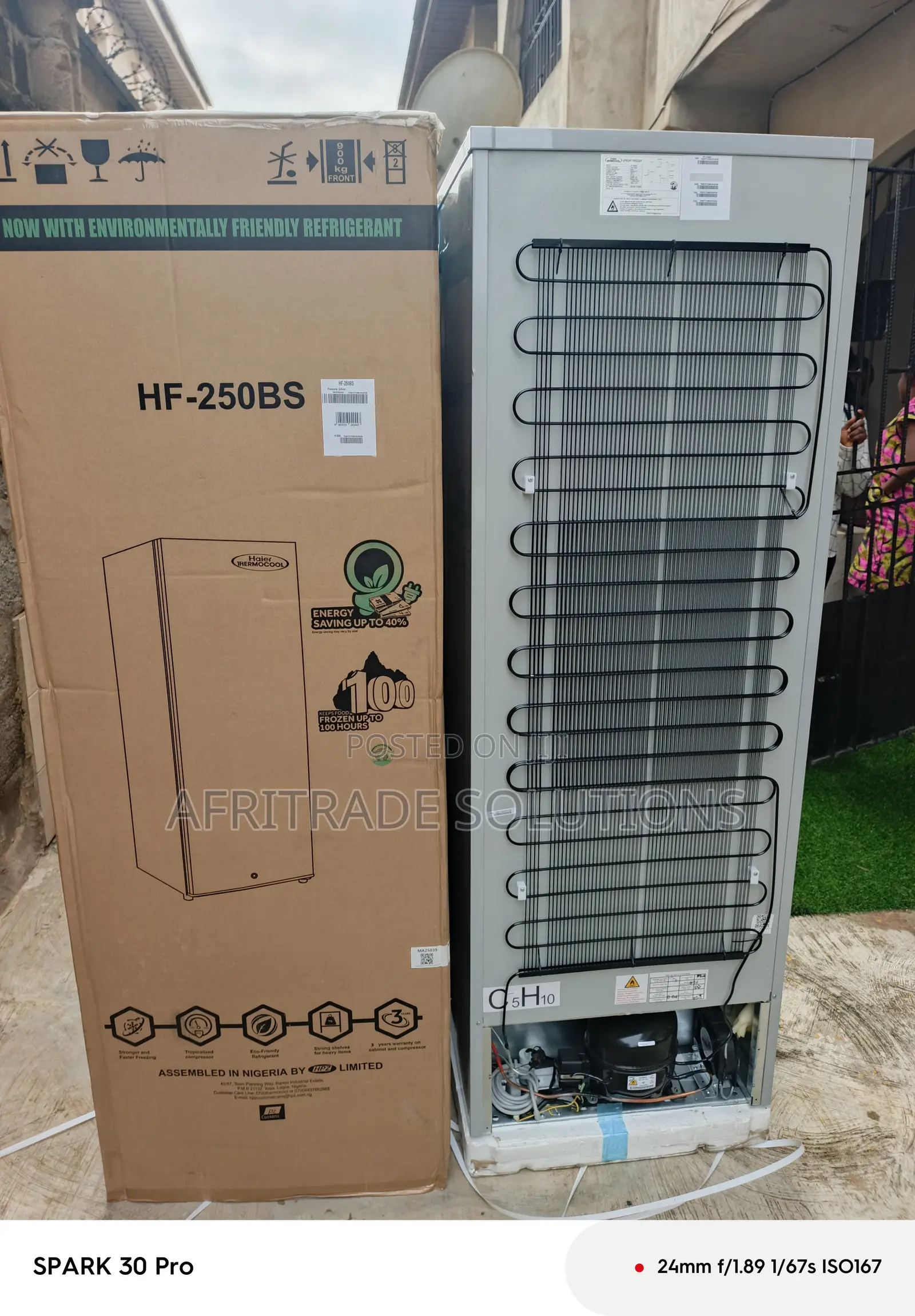 Organized Storage Made Simple – Haier Thermocool 235l Freezer