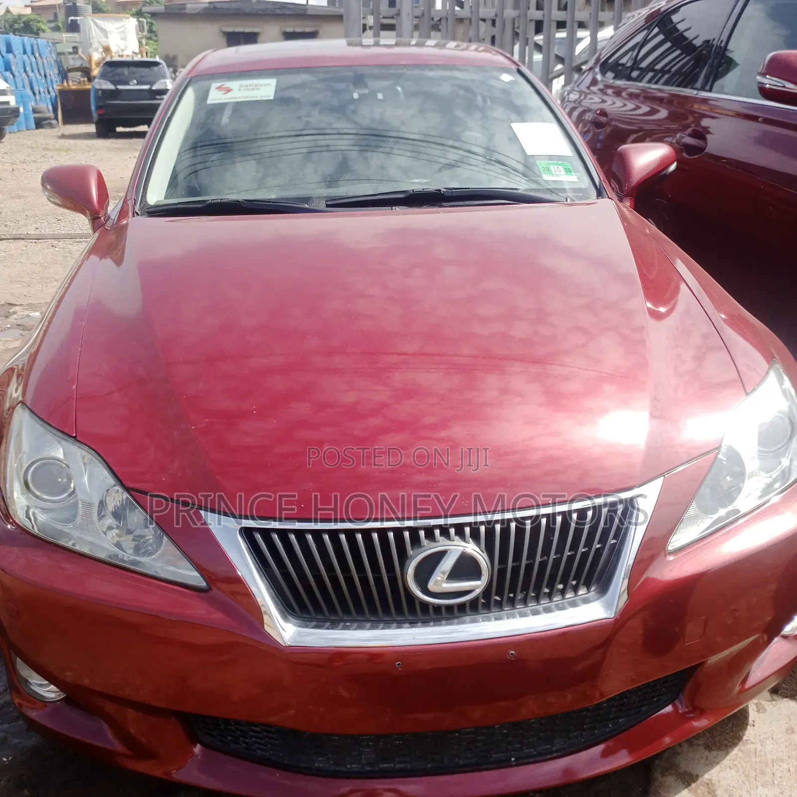 Lexus IS 250 2009 Red