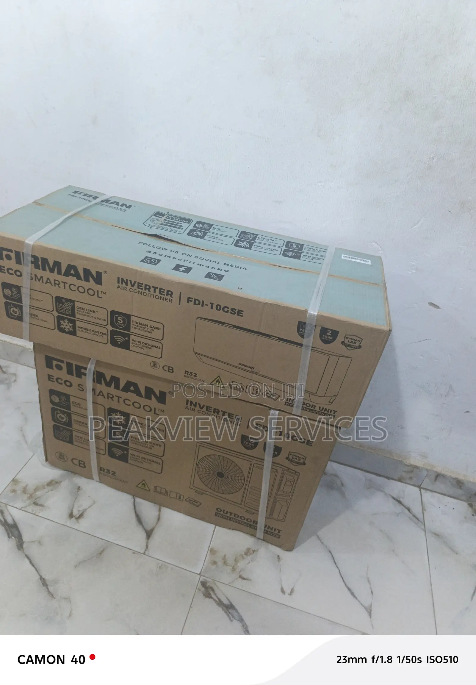 Sumec Firman Fdi-10gse 1hp Energy-Saving Inverter Ac in Alimosho - Home ...