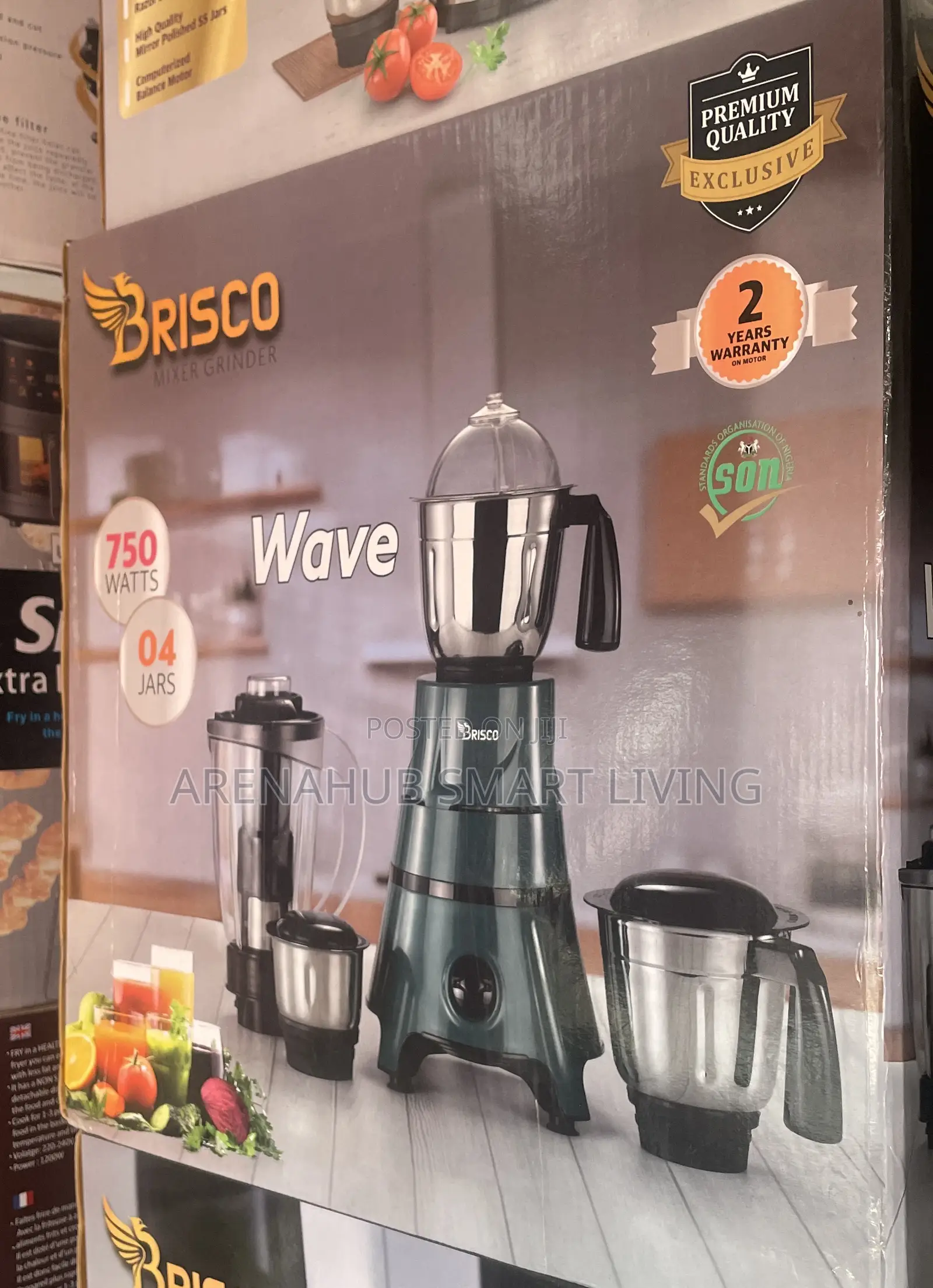 Brisco Mixer Grinder Blend Wave