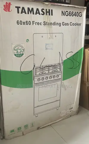 60 X 60 Free Standing Gas Cooker Tamashi Ng6640g