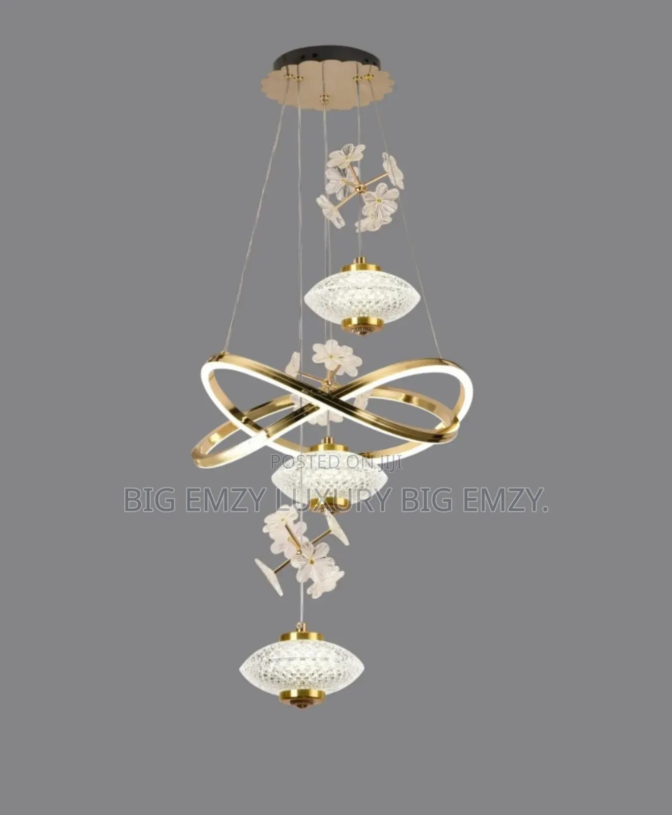 4 Drop Living Room Chandelier Lights.