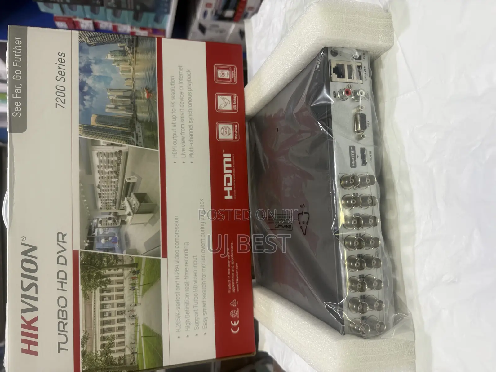 16ch DVR Hikvision Audio Enables