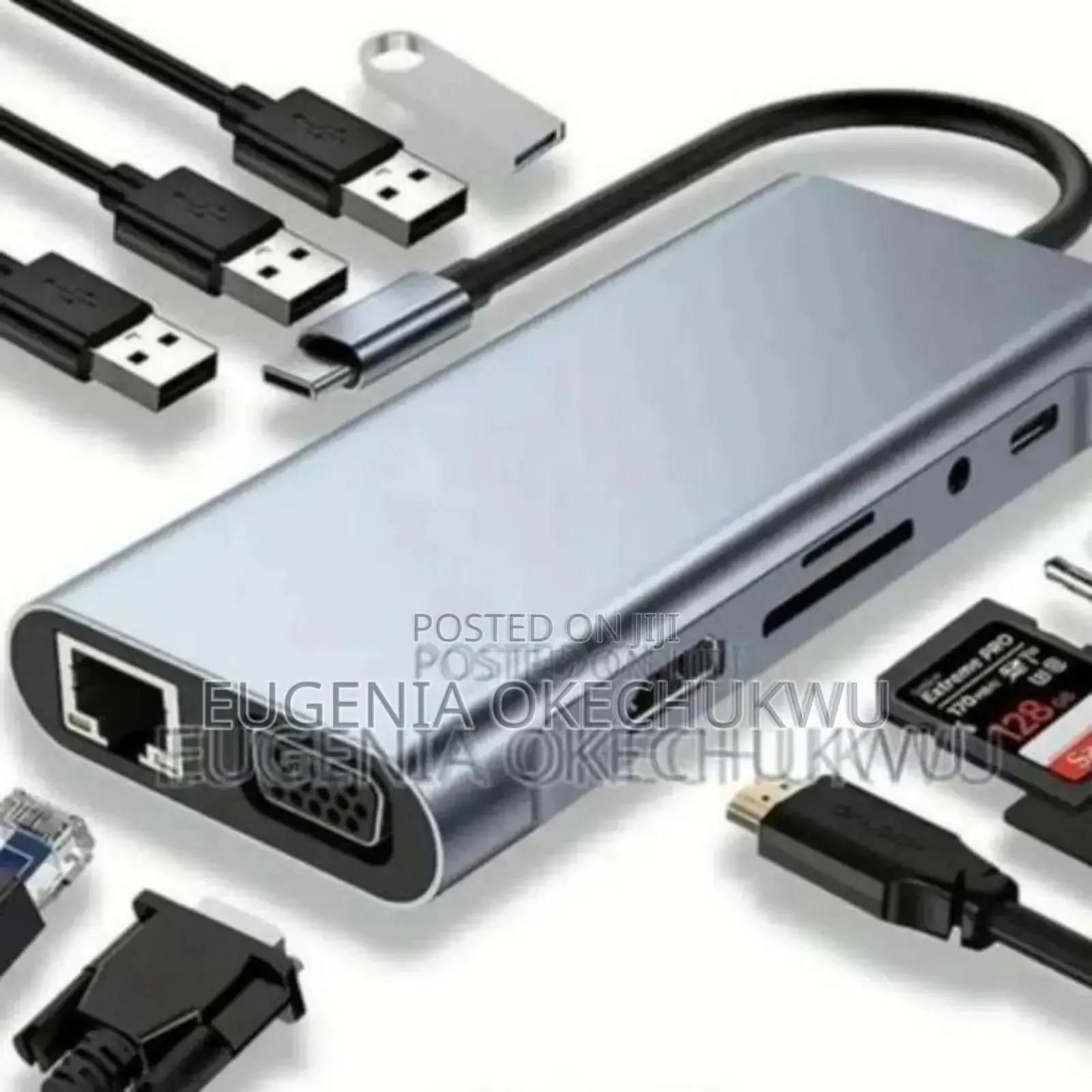 Type C To Hdtv 8 In 1
