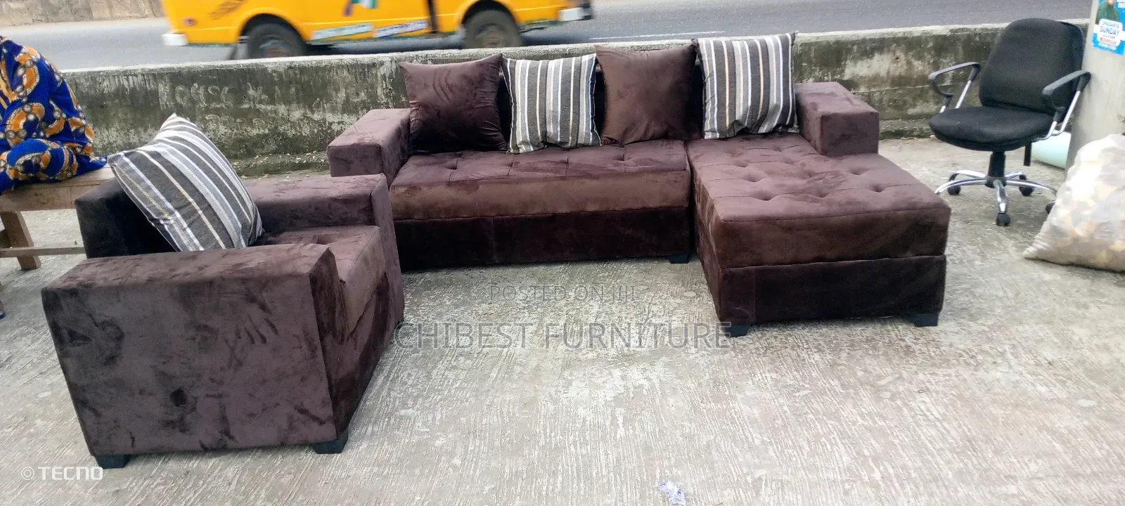 Newly Made Chocolate Brown Sofa Sets For Homes