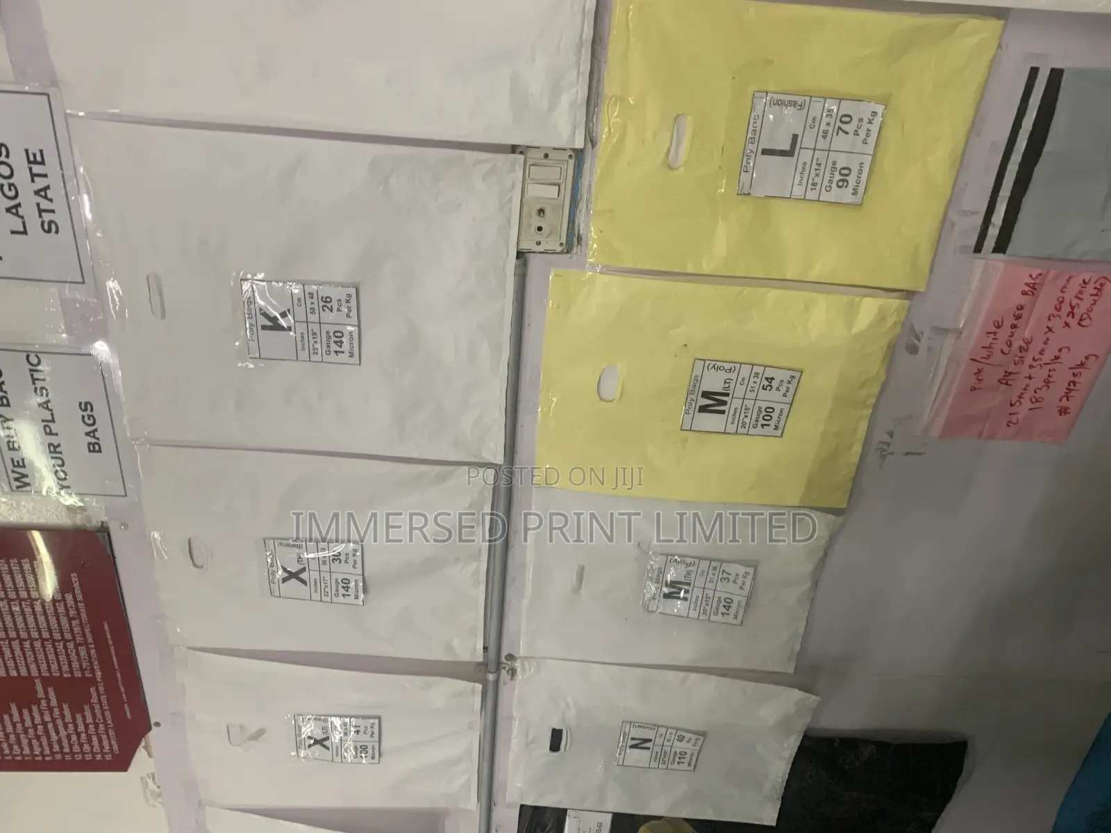 Branded Polythene Bags
