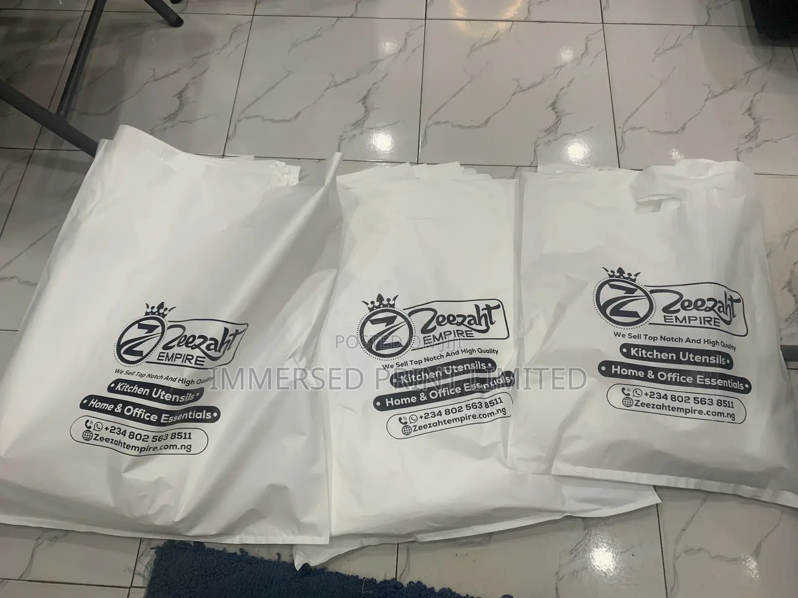 Branded Polythene Bags