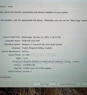 Laptop Dell G7 15 7590 32GB Intel Core i7 SSD 1T