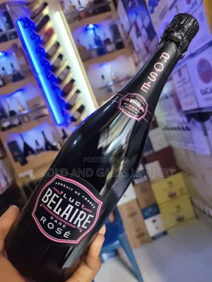 Belaire Rose With Light 6btls