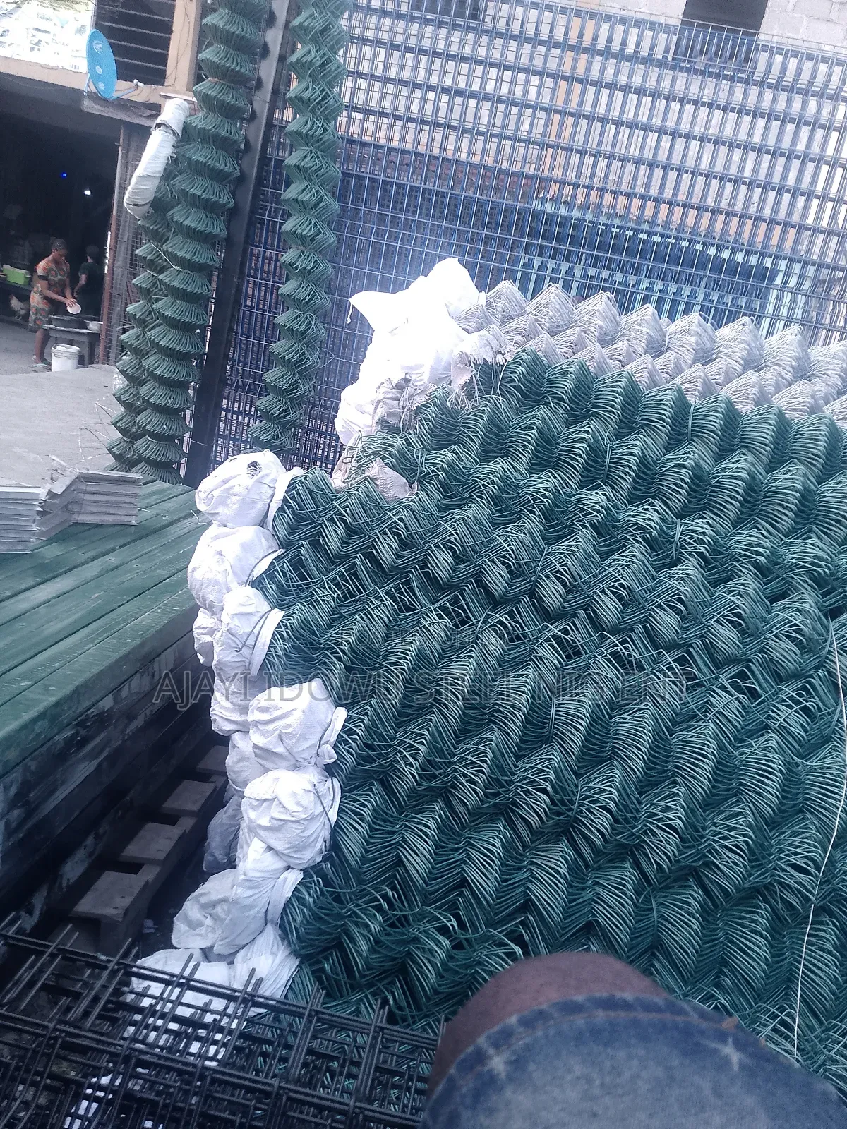 Rubber Coated Permanent Fence Wire