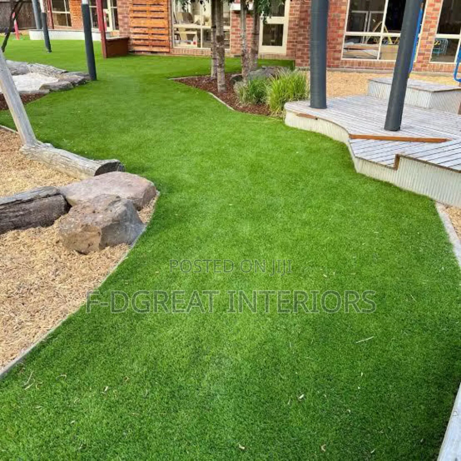 Plan Artificial Grass Carpet Sold by Square Meter