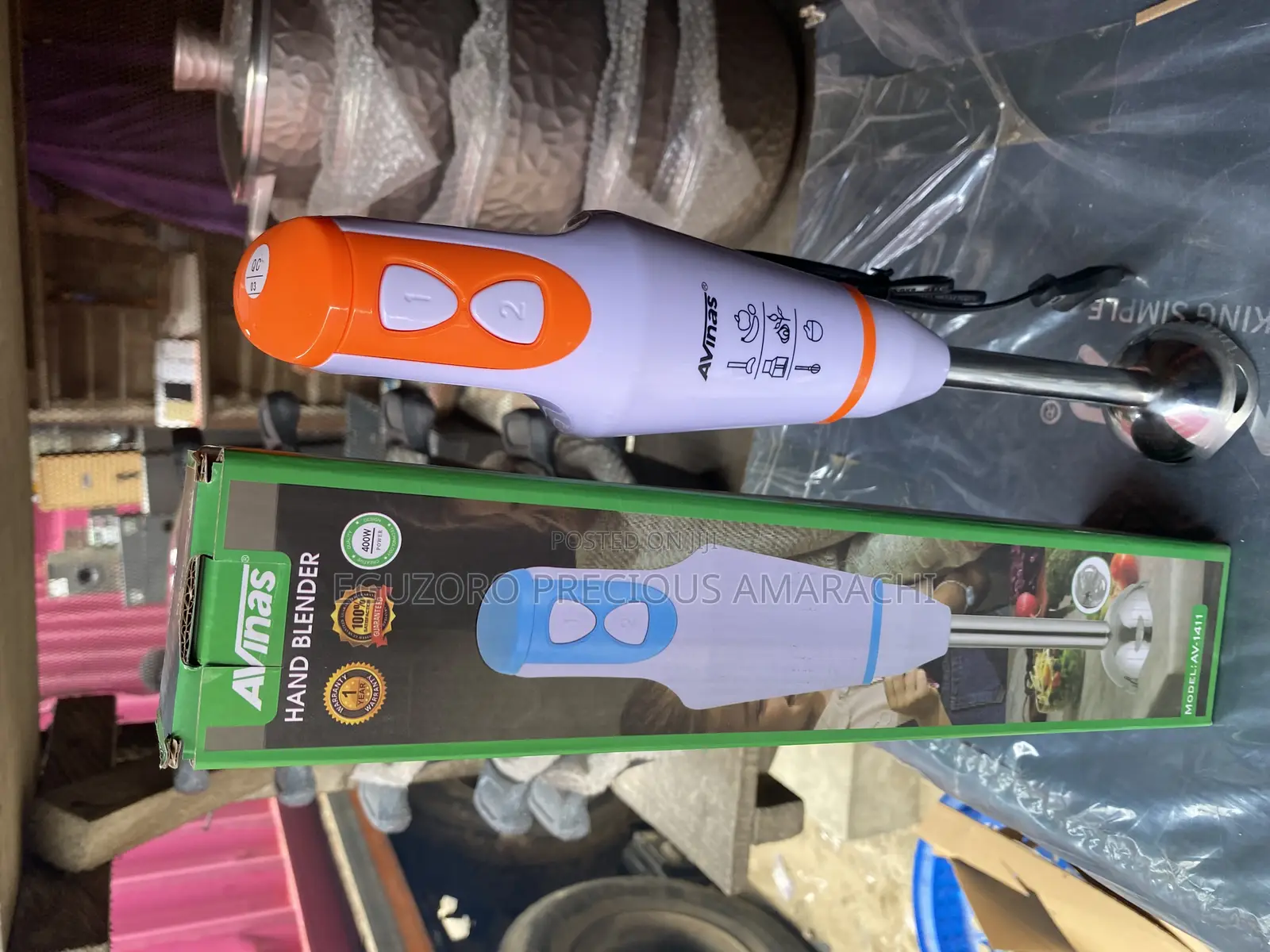 Avinas Electric Hand Blender