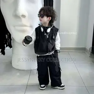 New Quality Luxurious Boys Cargo Pant and Trouser Set