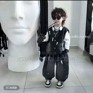 New Quality Luxurious Boys Cargo Pant Set