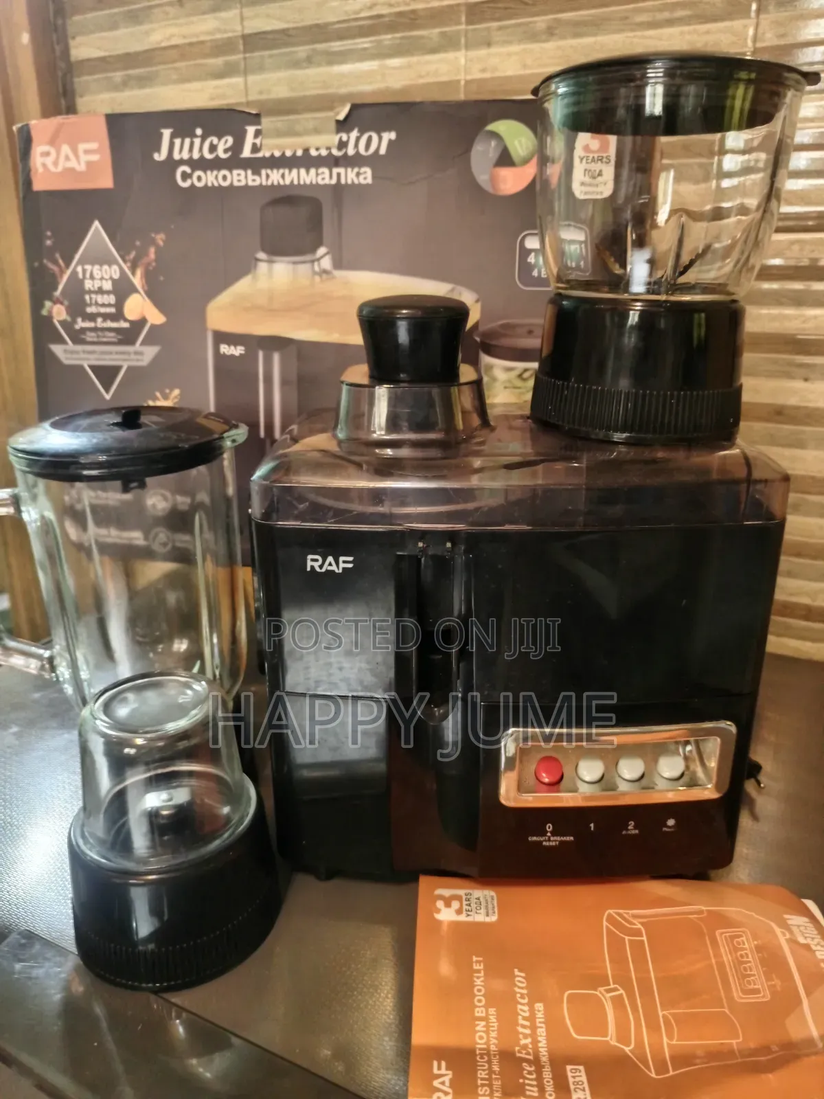 Raf 4in1 Juice Extractor and Blender
