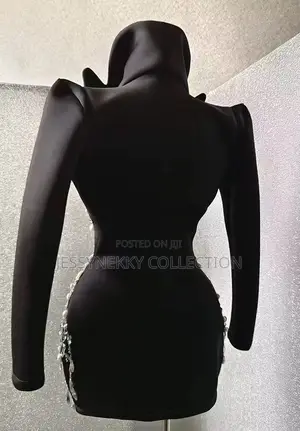 New Luxurious Quality Ladies Rhinestone Blazer Gown