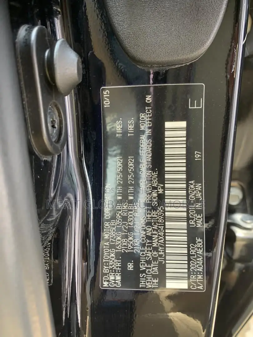 Lexus GX 2016 Black