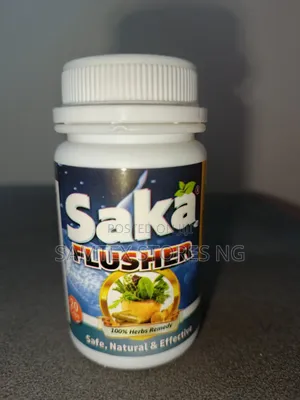 Saka Flusher Herbal Capsule.