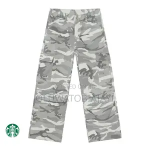 Men’S Camouflage Cargo Jeans Available 45k🔥🔥