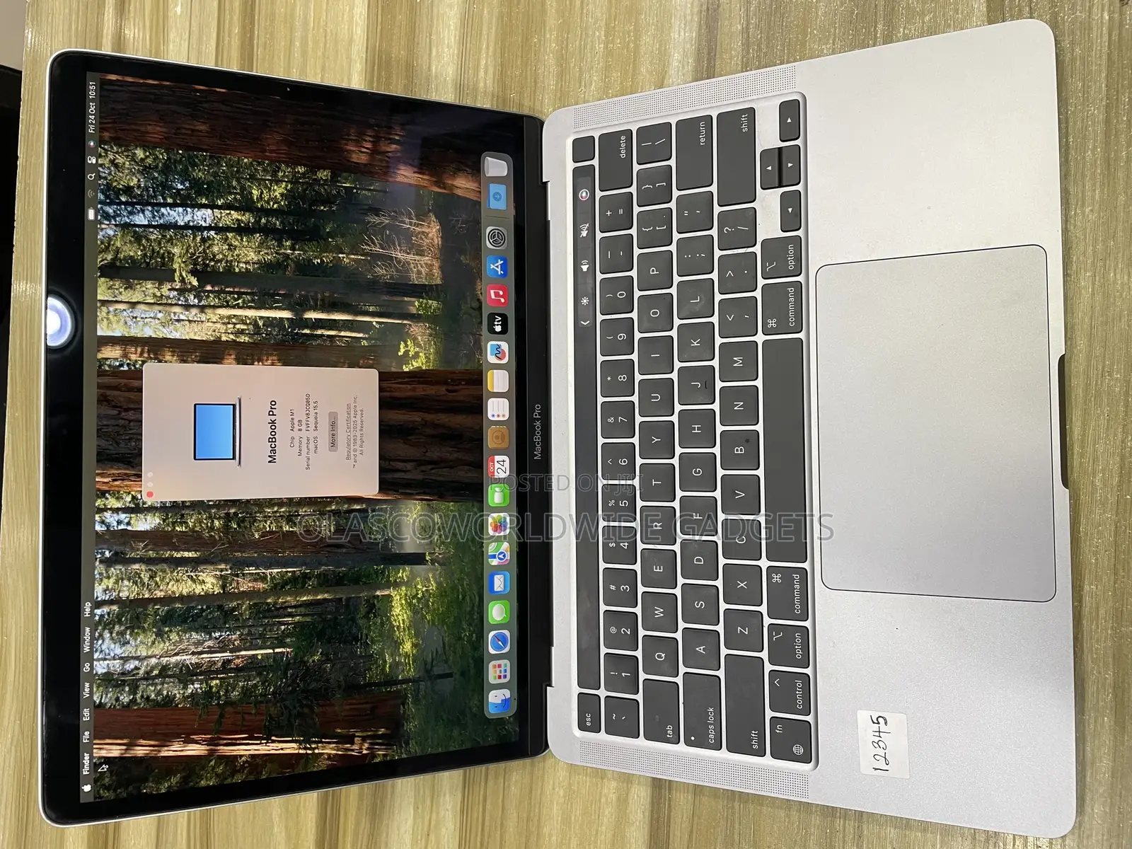 Laptop Apple MacBook Pro 2020 M1 8GB Apple M1 SSD 256GB