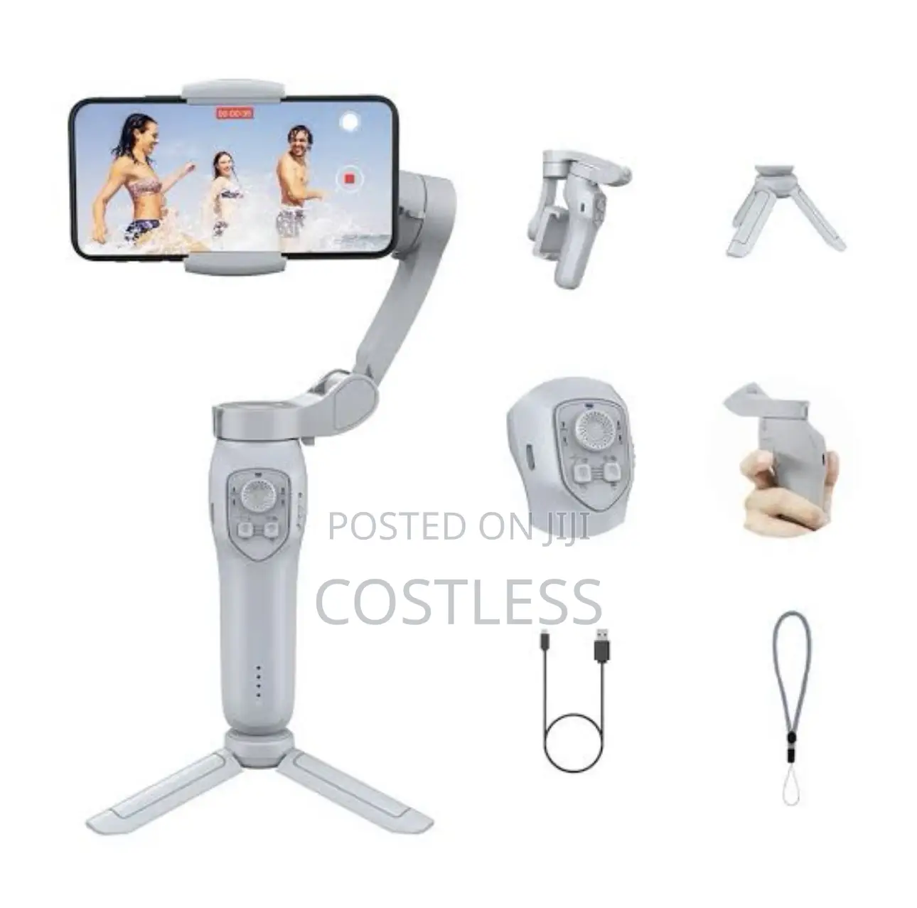Foldable Portable Phone Stabilizer