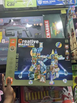Creative Magnetic Castle Light Series" Diy Building Blocks Set