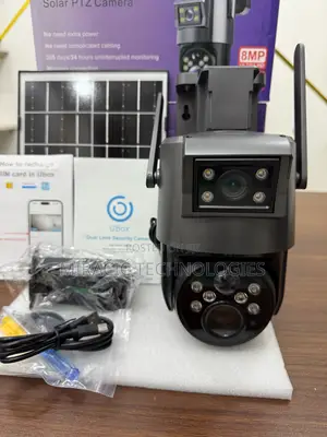 Ubox 20x 8mp Solar CCTV Camera