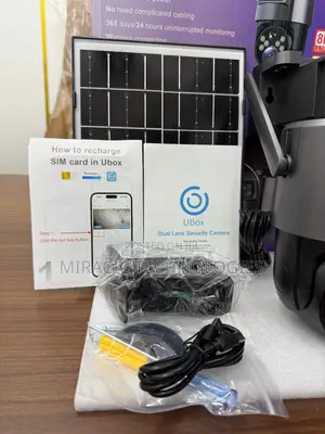 Ubox 20x 8mp Solar CCTV Camera