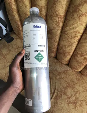 Calibration Gas Mixture Drager 500 Psi