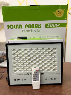 Solar Flood Lights 200w With Solar Panel