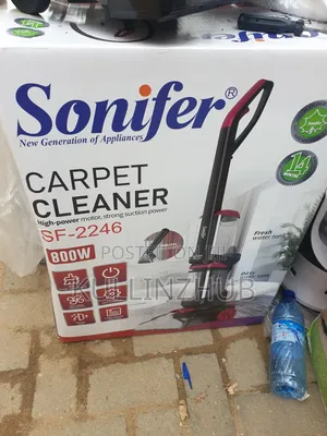 Sonifer Sf-2246, 3 In 1 Washing Cleaning & Vacuuming Carpet Cleaner