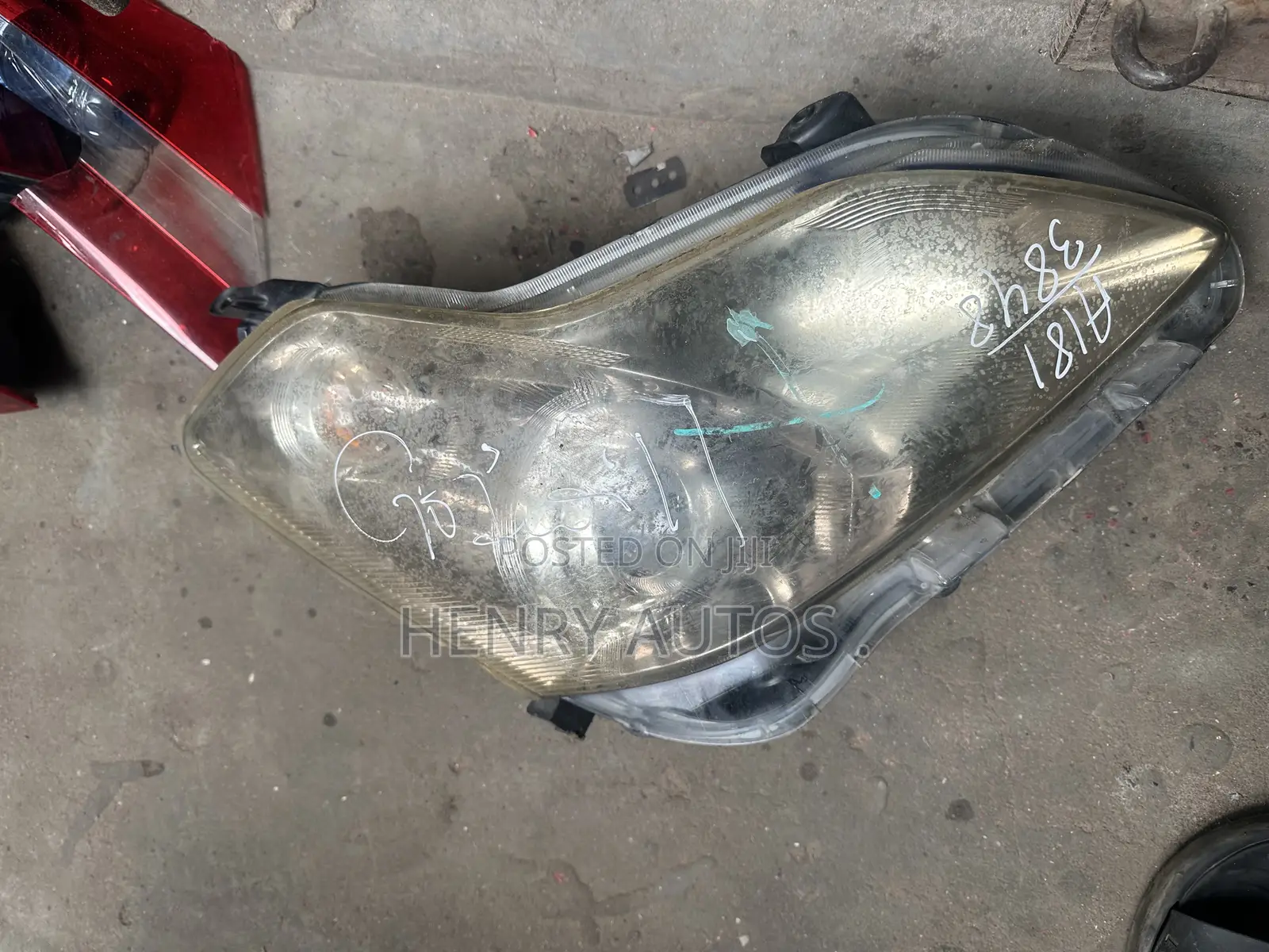 Set Headlamp Blade
