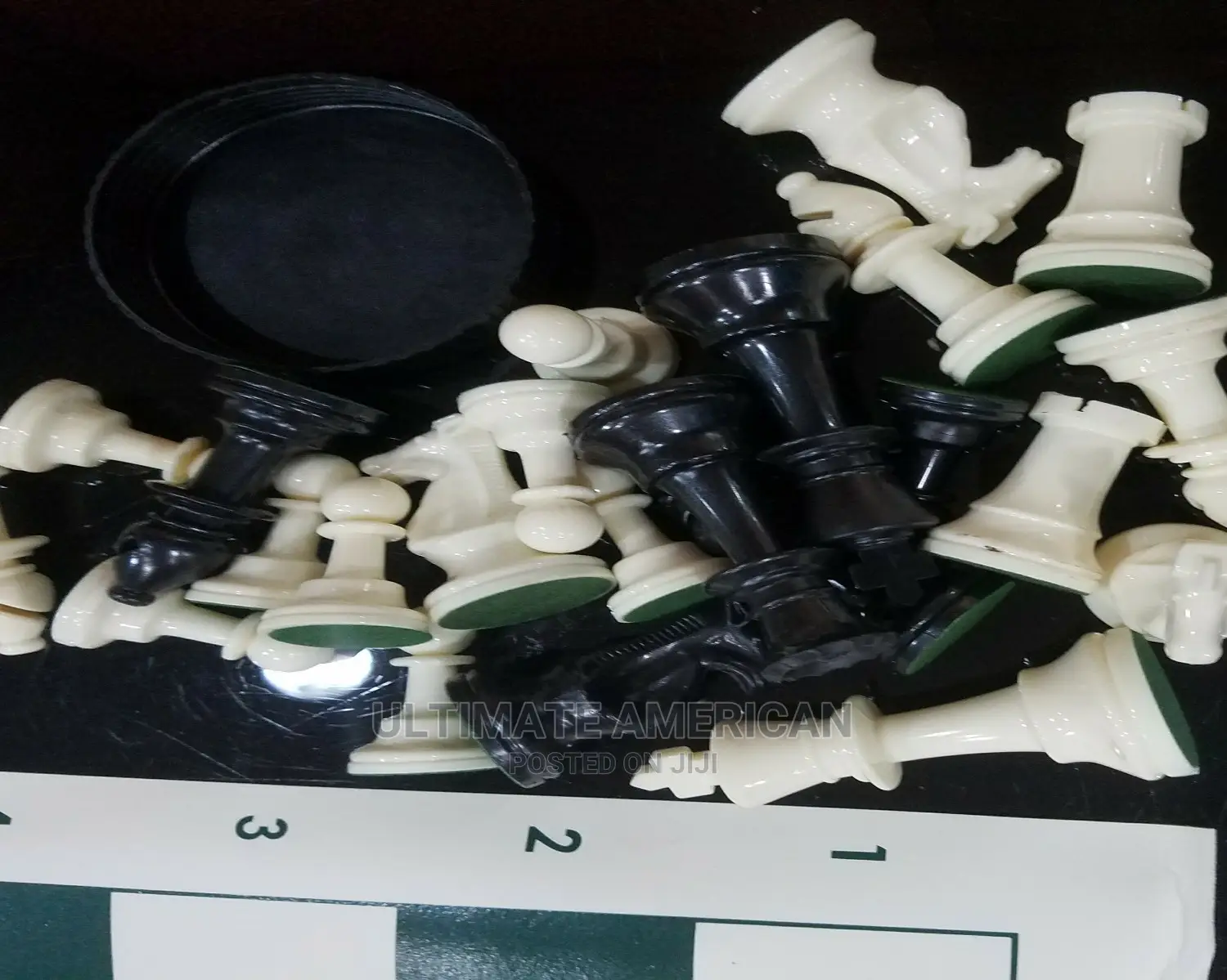 Leather Chess Set Imported Professional