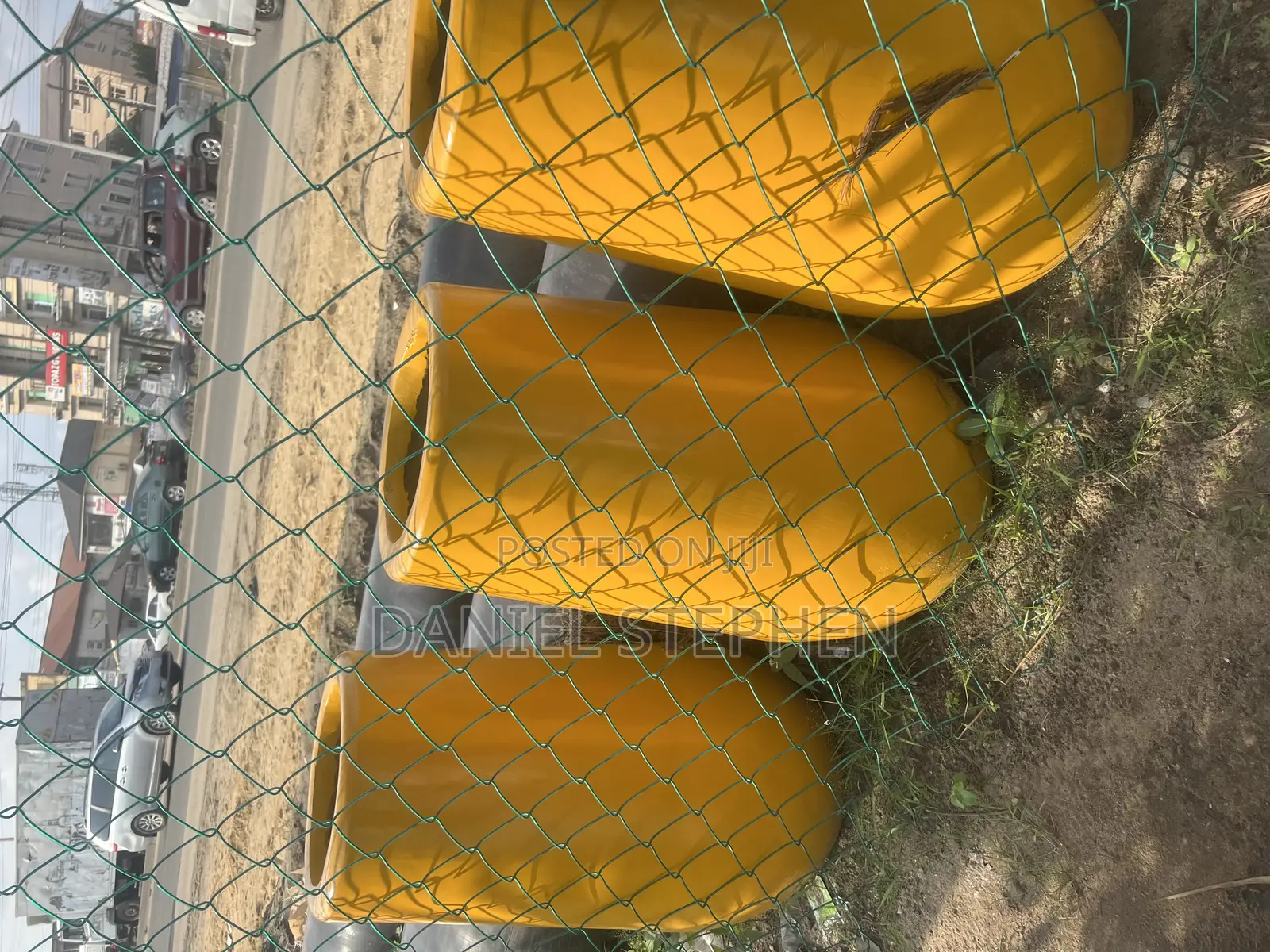 Big Yellow Flower Pot