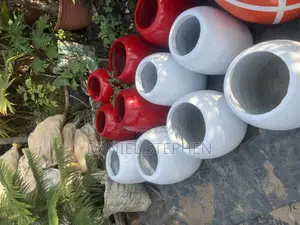 Cement Flower Pot in Multiple Sizes