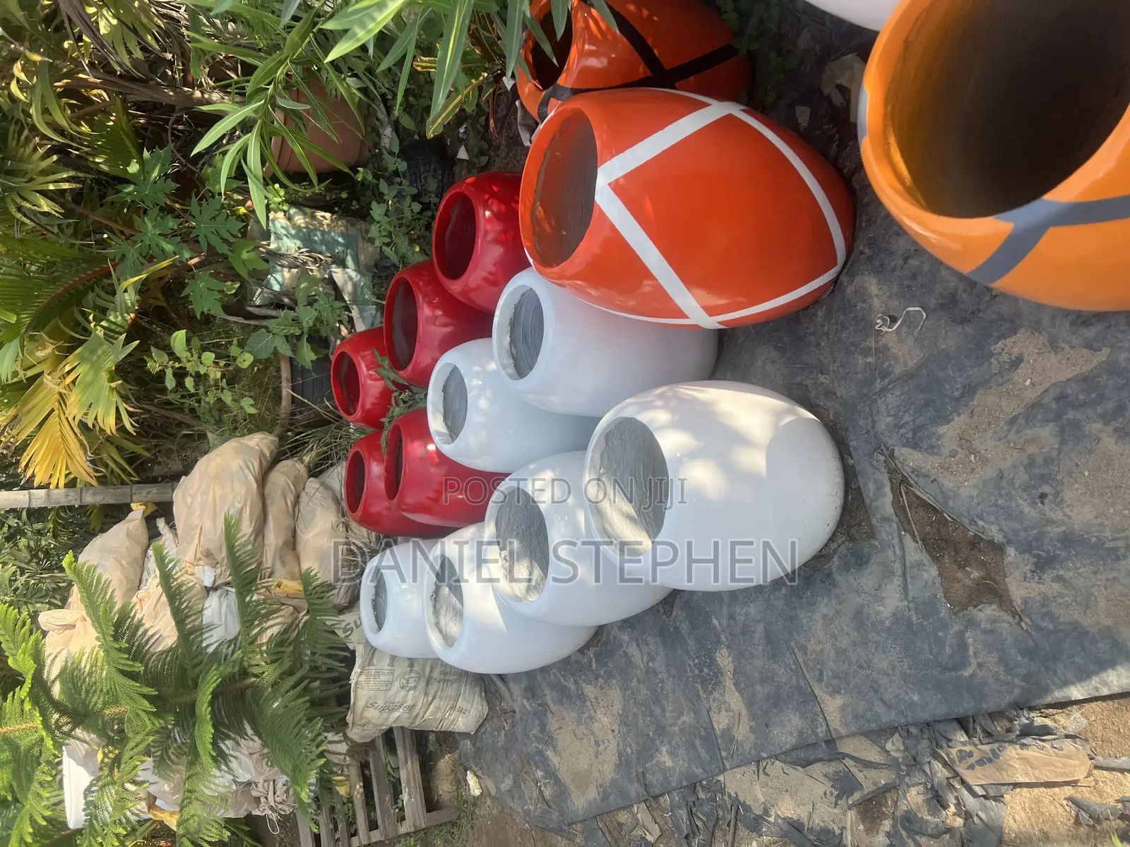 Different Color Flower Pot