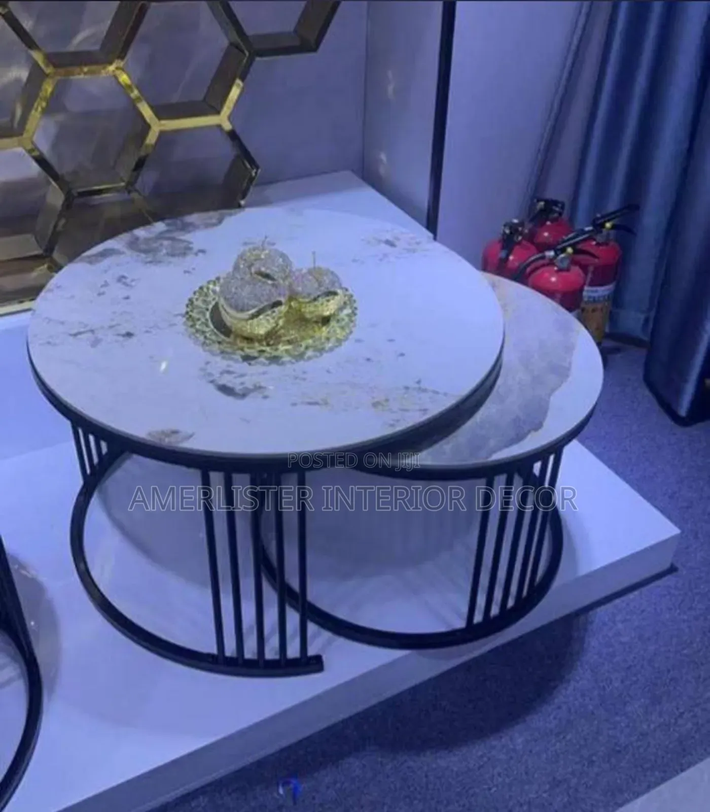 2in1 Marble Centre Table