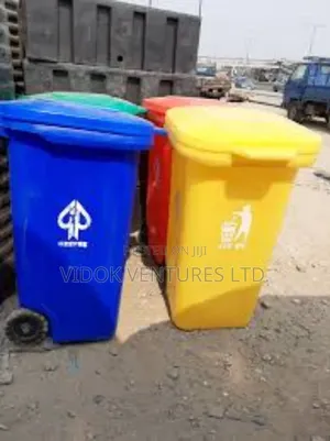 Waste Bin 240 Liters Lawma Approved for Church, Homes, Office