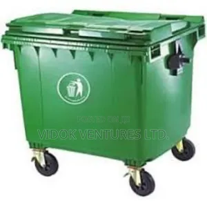 660 Liters Waste Bin With High Quality Plastic Material
